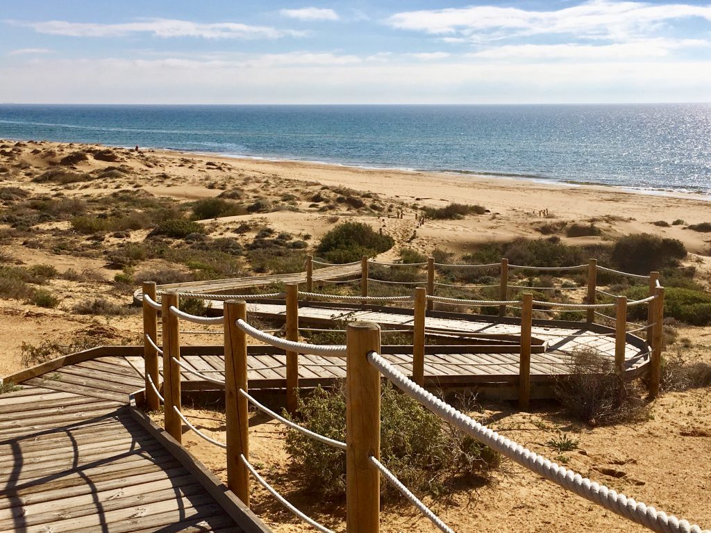 Cala Calblanque boardwalk